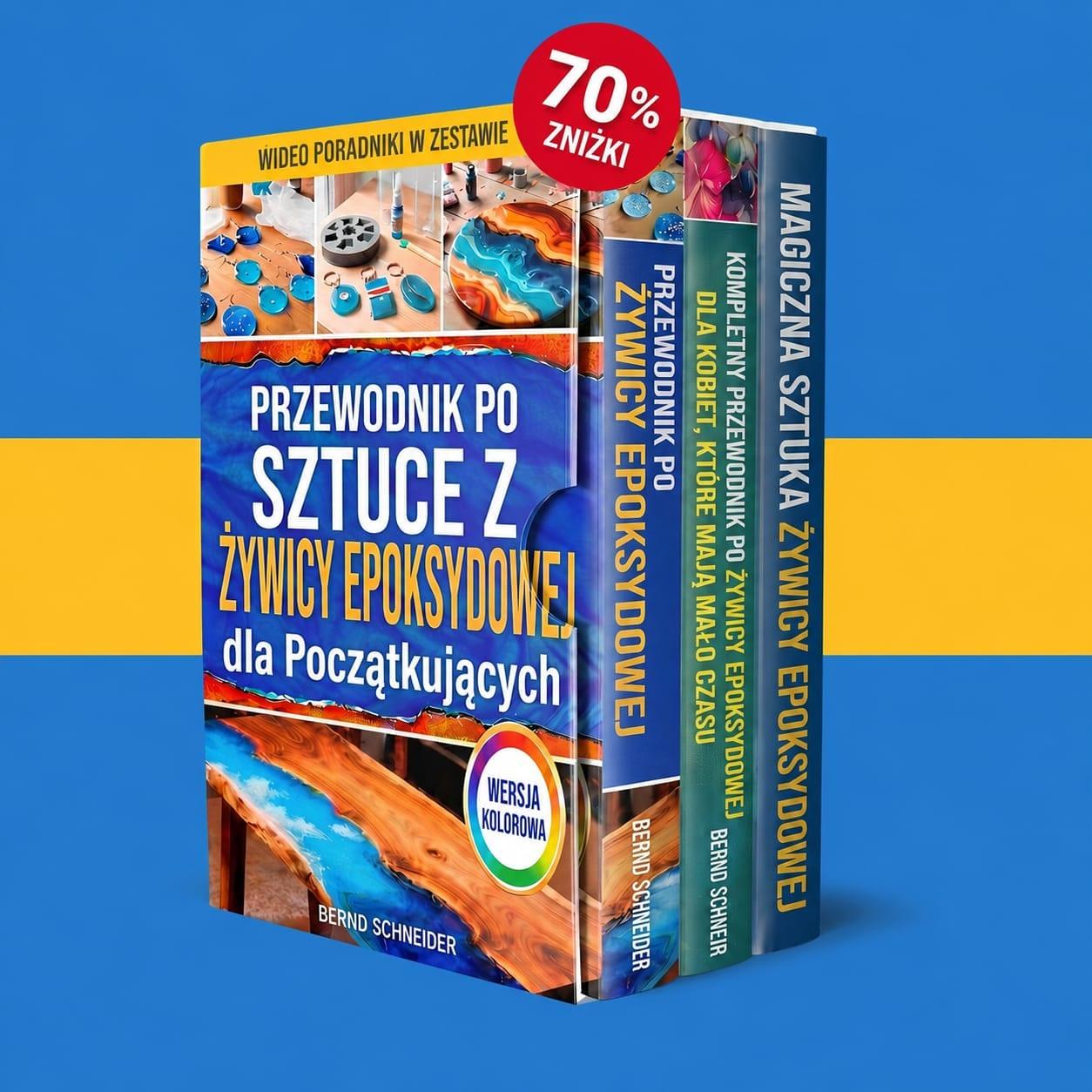 Kompletny Pakiet – Poradnik Sztuki z Żywicy Epoksydowej dla Początkujących + 2 BONUSY