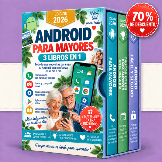 Android para Mayores – 3 Libros en 1