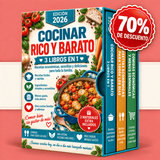 Recetas Económicas – 3 Libros en 1