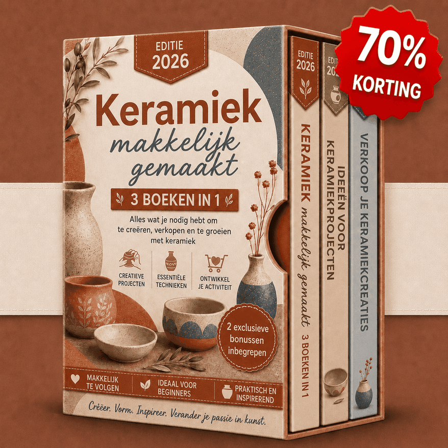Keramiek Is Eenvoudig – 3 Boeken in 1