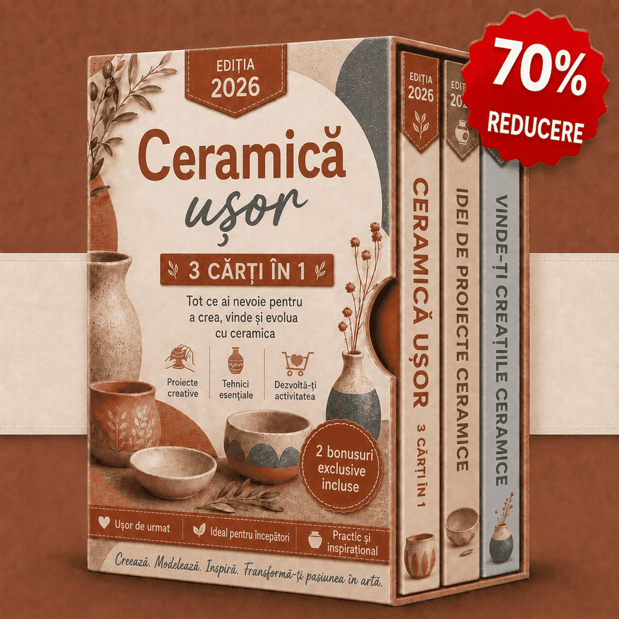 Ceramică Simplificată – 3 Cărți în 1