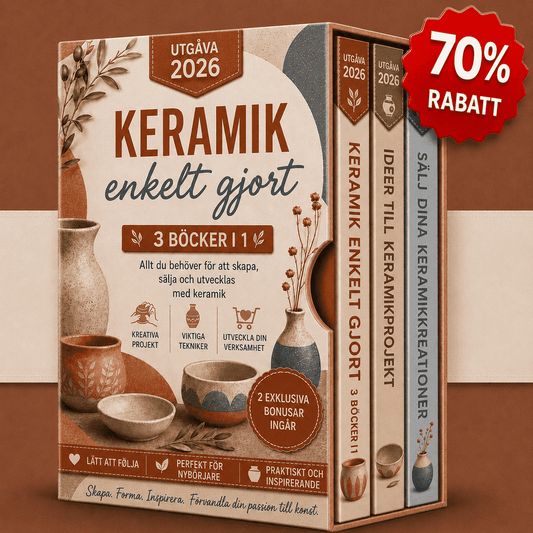 Keramik Är Enkelt – 3 Böcker i 1