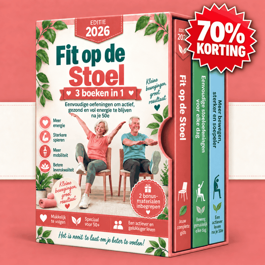 Stoeloefeningen voor Senioren – 3 Boeken in 1