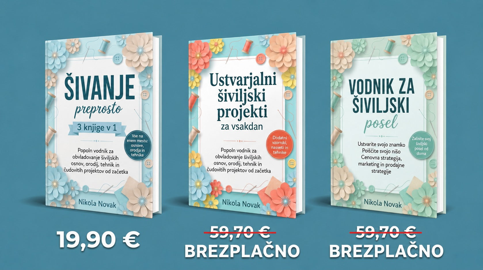 Oversigt over de 3 bøger