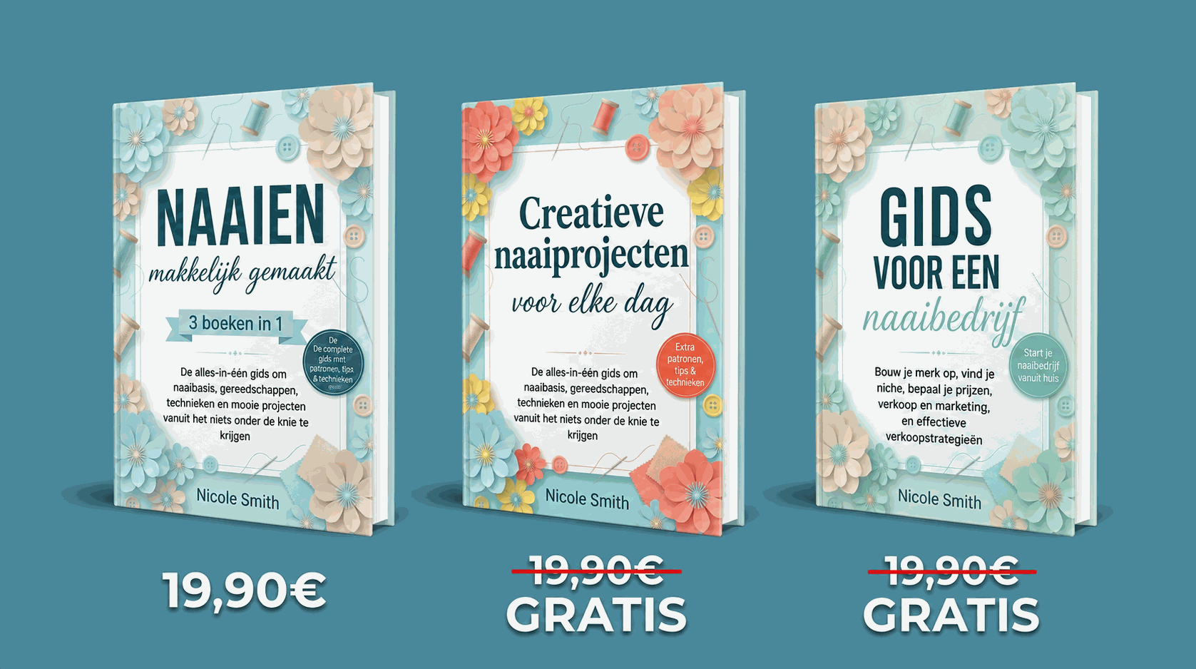 Overzicht van de 3 boeken