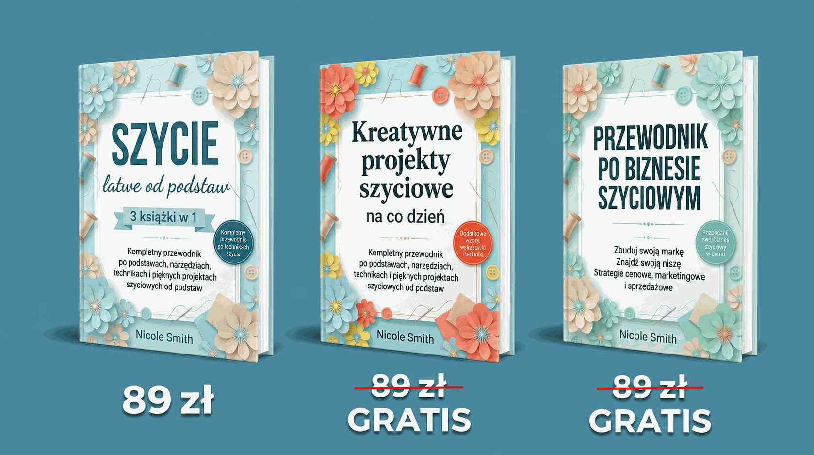 Przegląd 3 książek