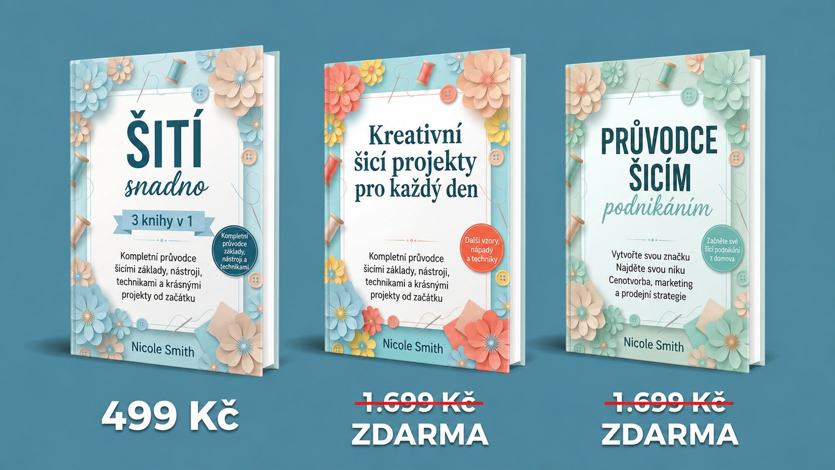 Oversigt over de 3 bøger