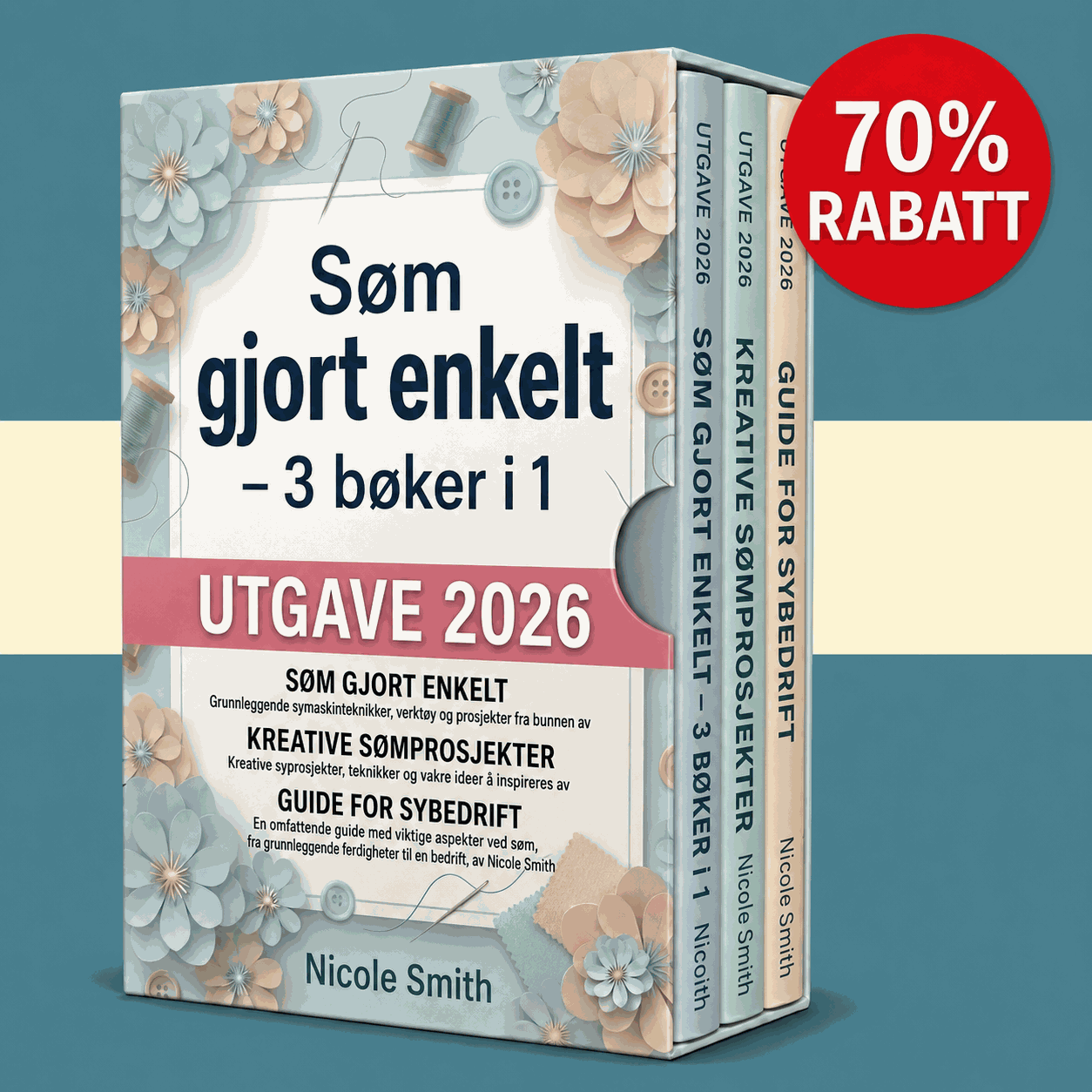 Sy Enkelt – 3 Bøker i 1