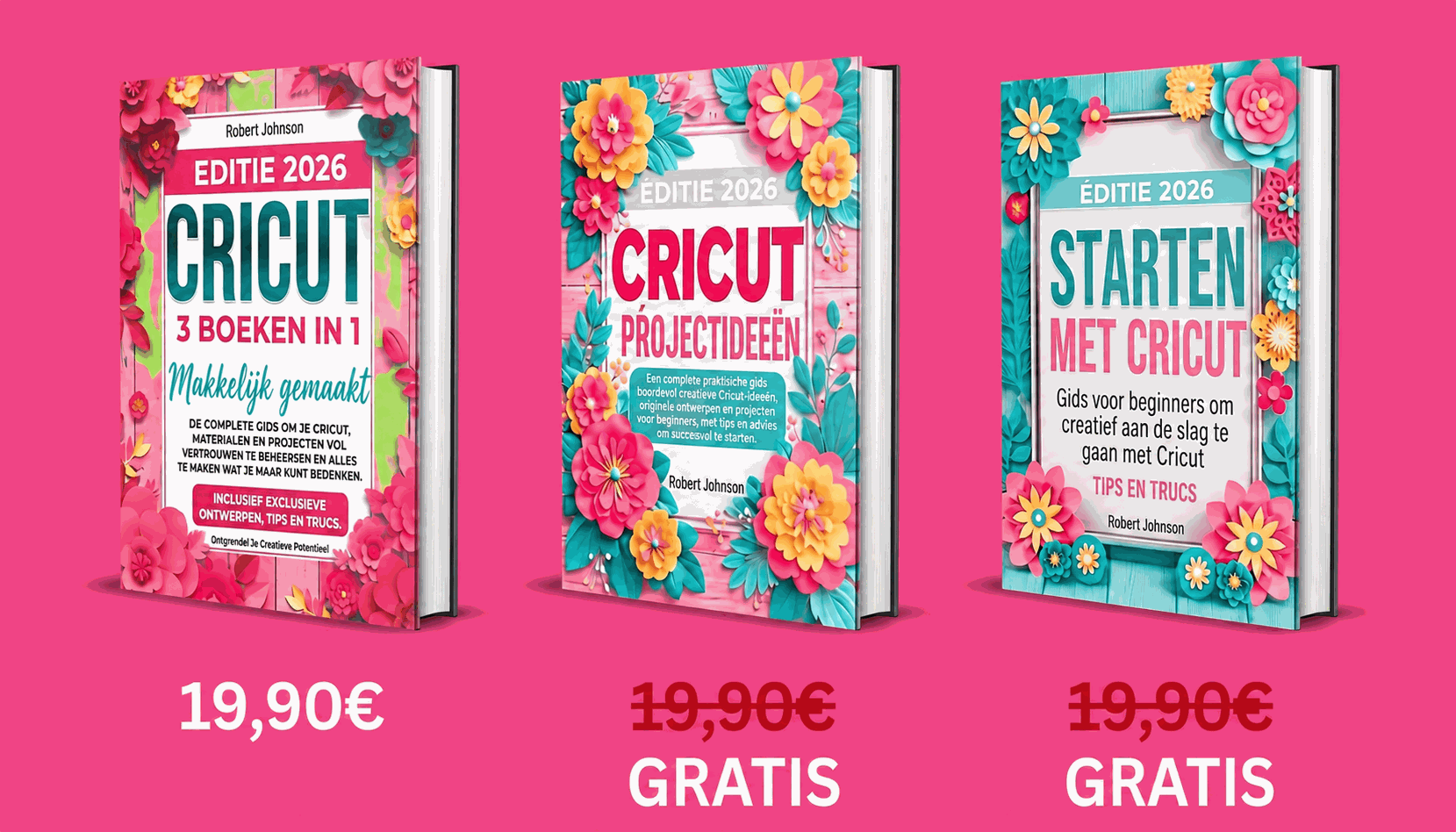 Cricut 3 Boeken Bundel