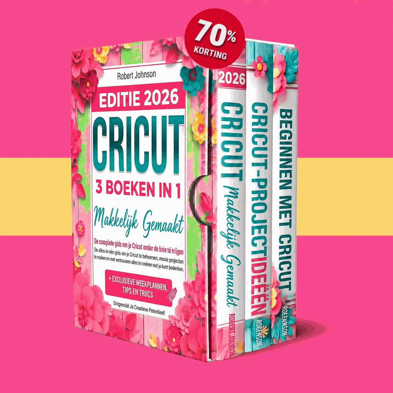 Cricut Gemakkelijk – 3 Boeken in 1