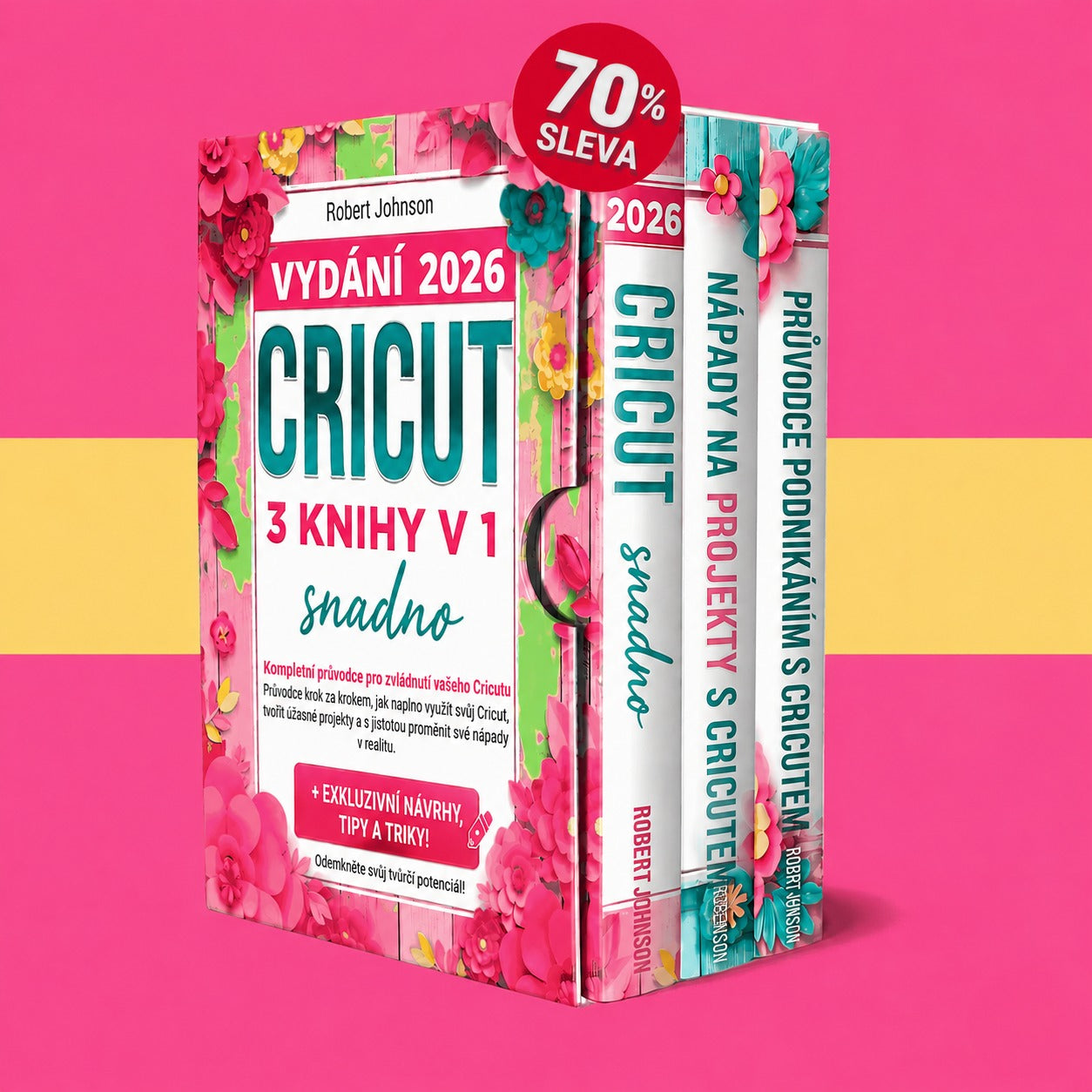 Cricut Snadno – 3 Knihy v 1