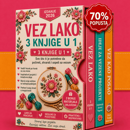 Vez na Jednostavan Način – 3 Knjige u 1
