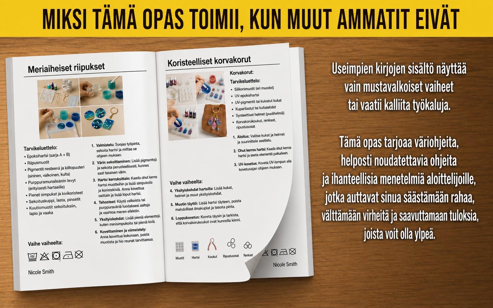 Kaunis epoksihartsitaide