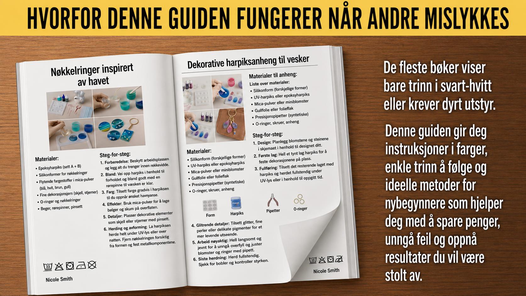Vakker epoxykunst