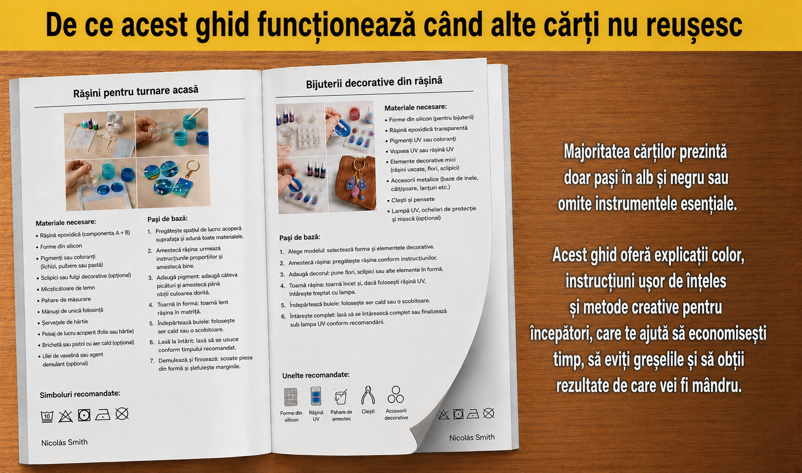 Lucrări frumoase din rășină epoxidică