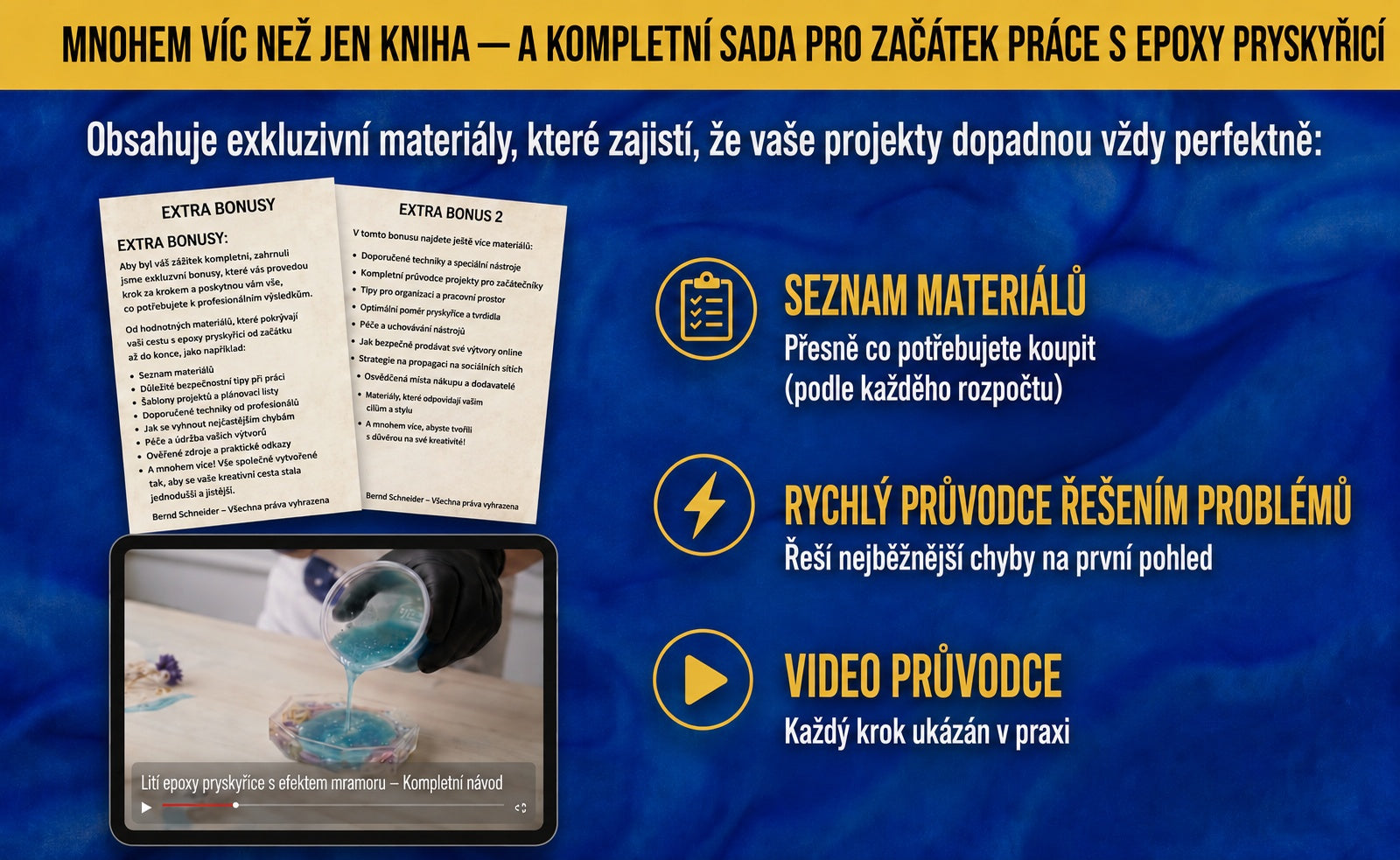 Životní styl s epoxidovou pryskyřicí