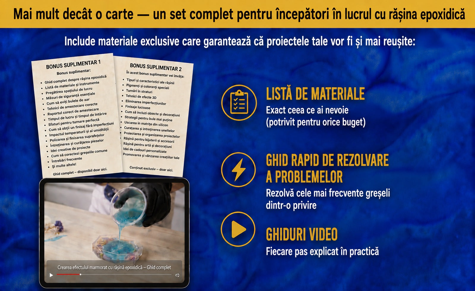 Stil de viață cu rășină epoxidică