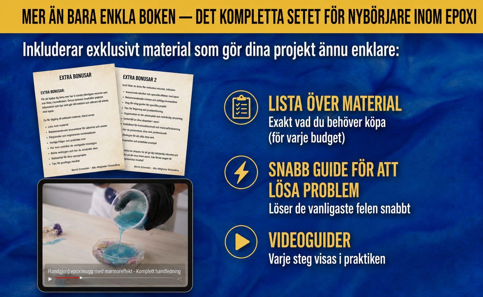 Livsstil med epoxihartskonst