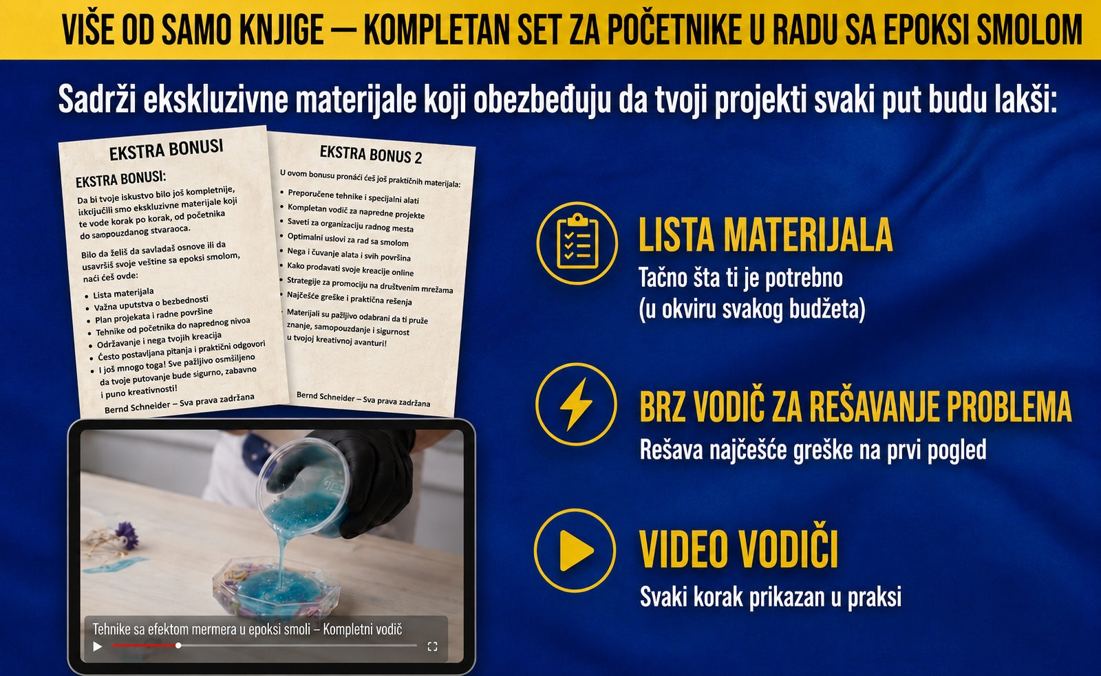 Životni stil sa epoksi umetnosti