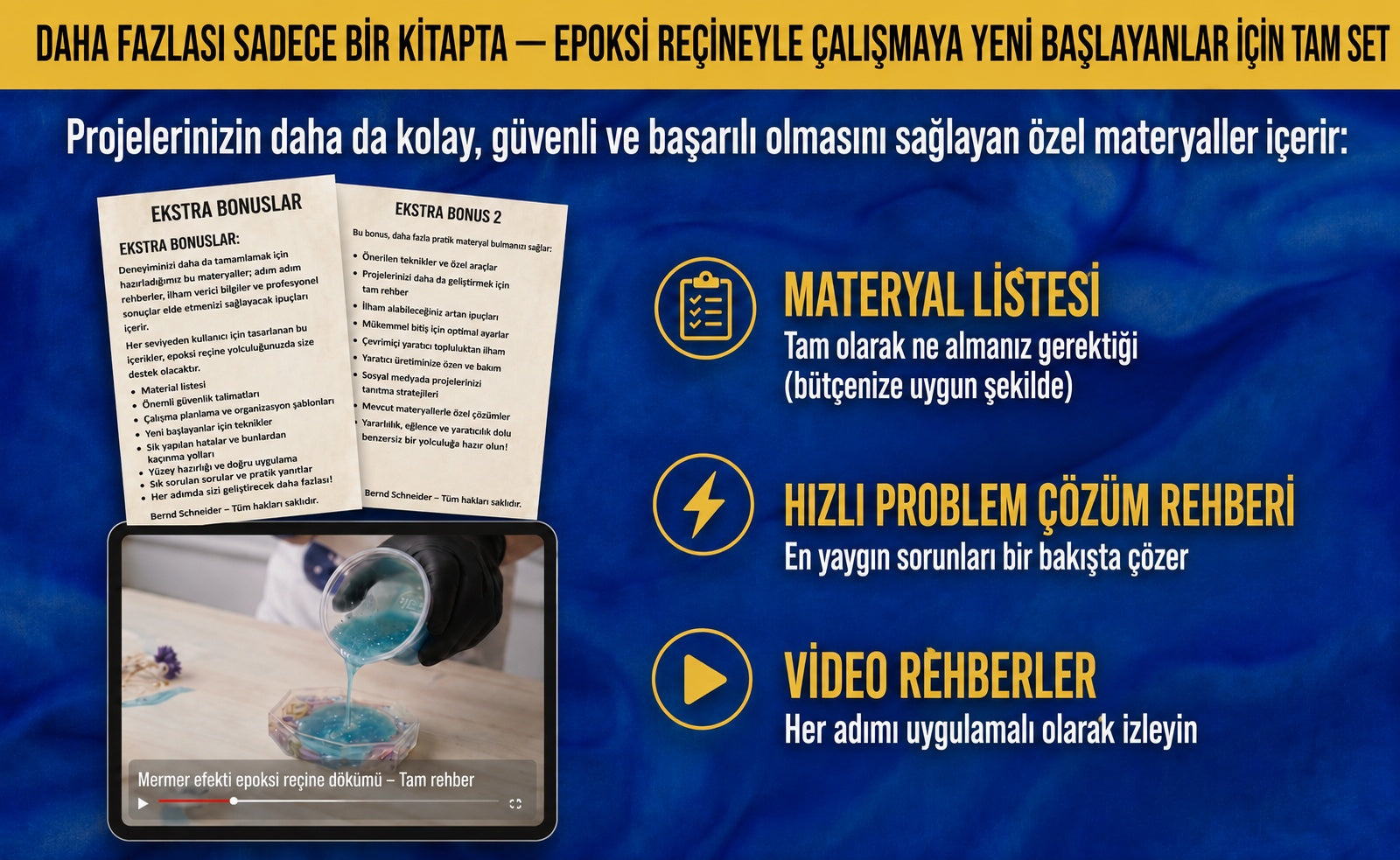 Epoksi sanatıyla yaşam tarzı