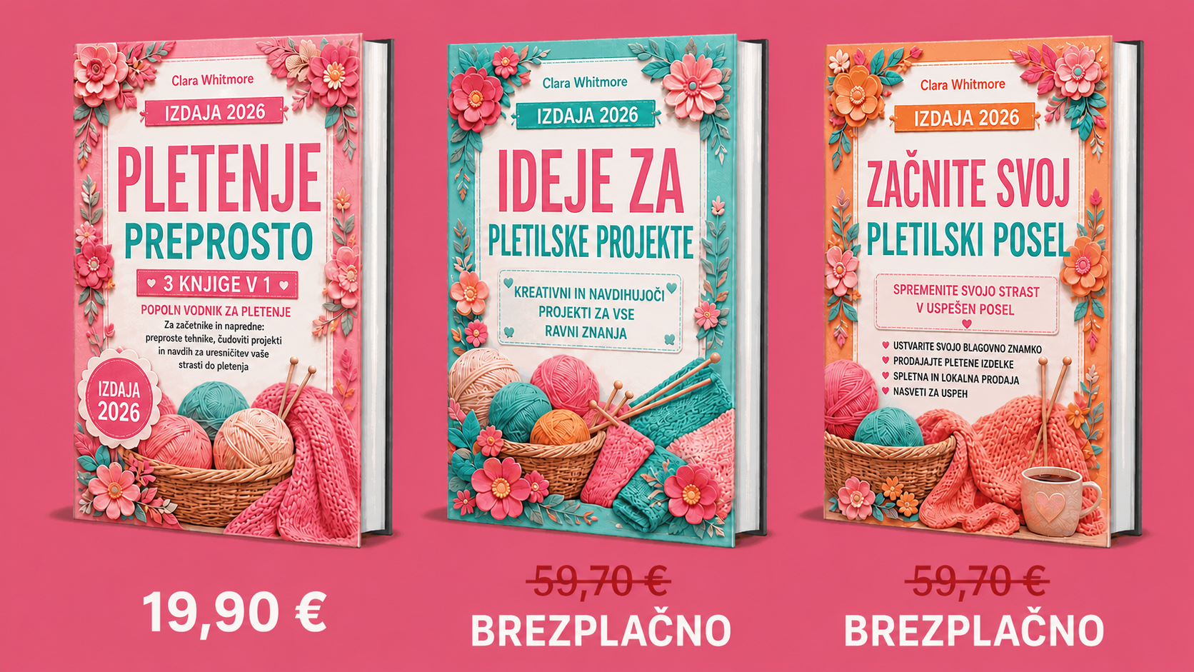 Strikning Gjort Nemt – 3 bøger oversigt