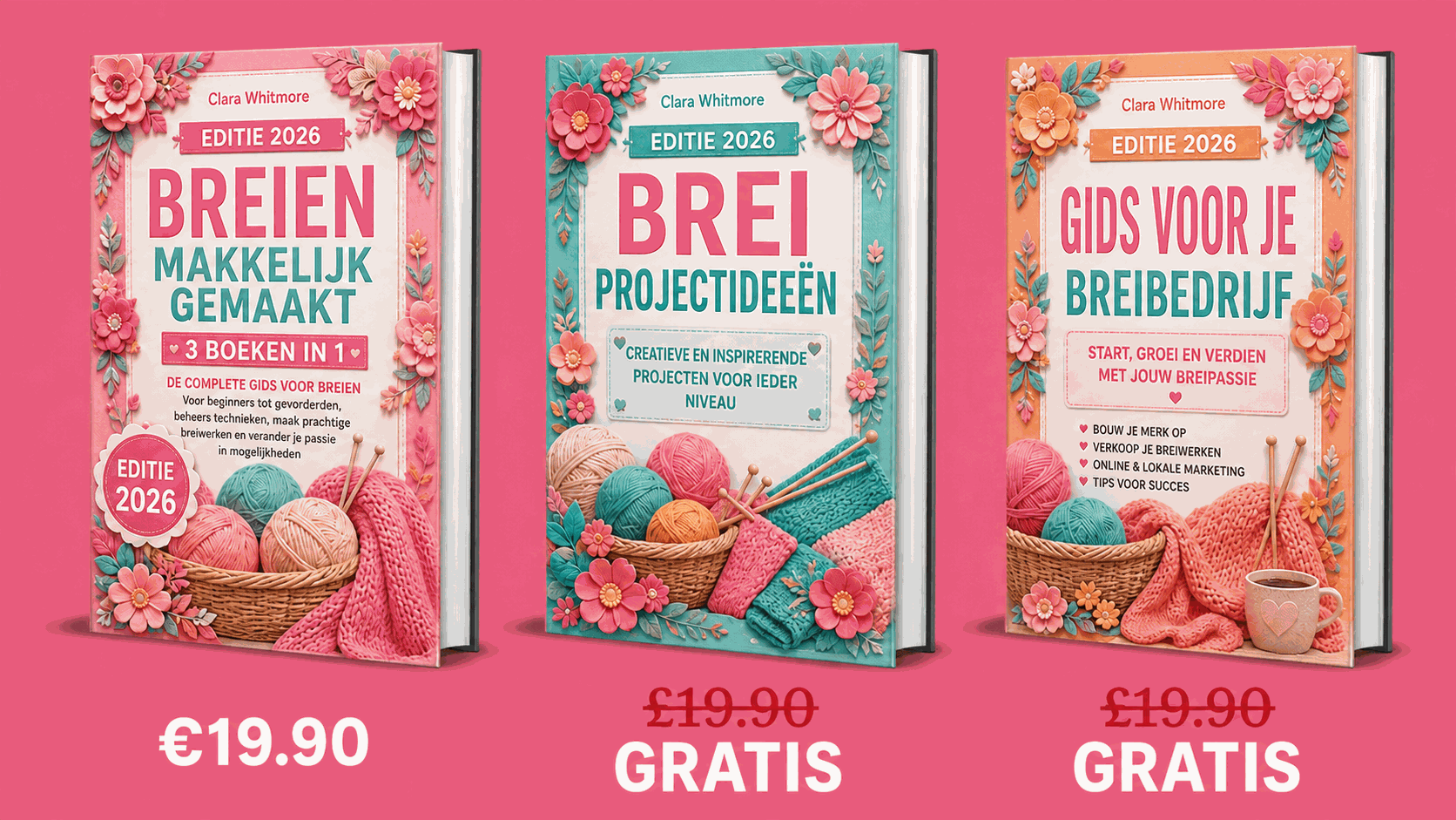 Breien Simpel Gemaakt – 3 boeken overzicht