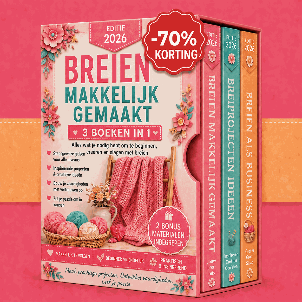 Pakket: Breien Simpel Gemaakt – 3 Boeken in 1
