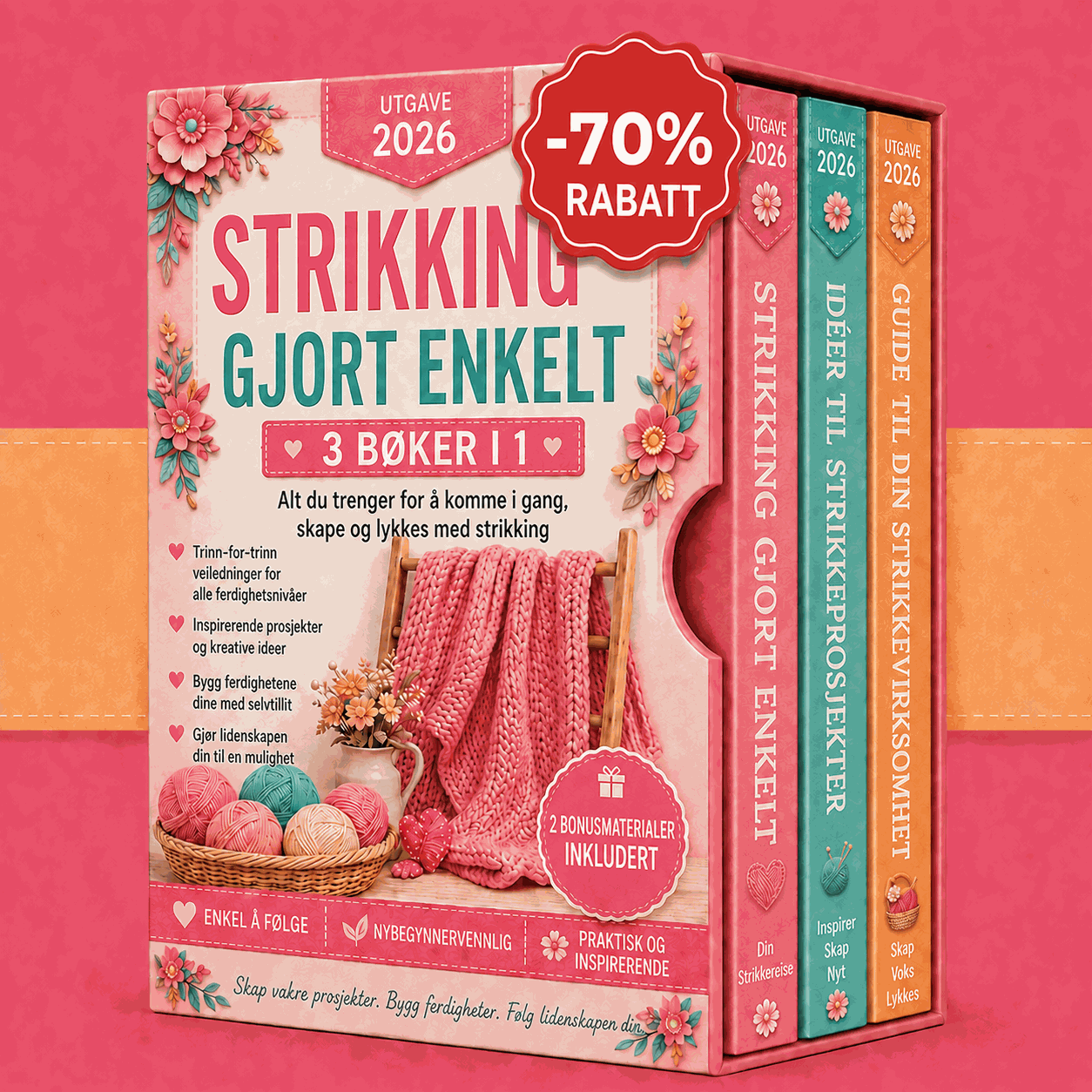 Strikking Gjort Enkelt-pakken