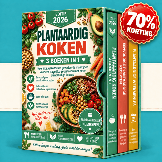 Plantaardig Koken – 3 Boeken in 1
