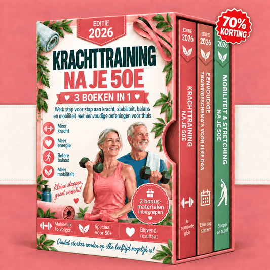 Krachttraining Na Je 50e – 3 Boeken in 1