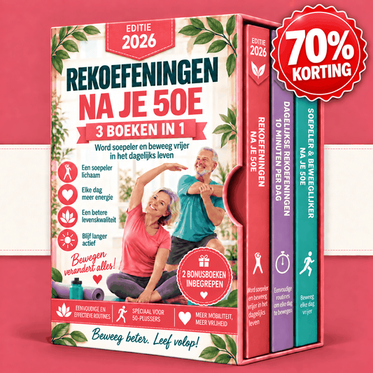 Stretchen na je 50e – 3 Boeken in 1