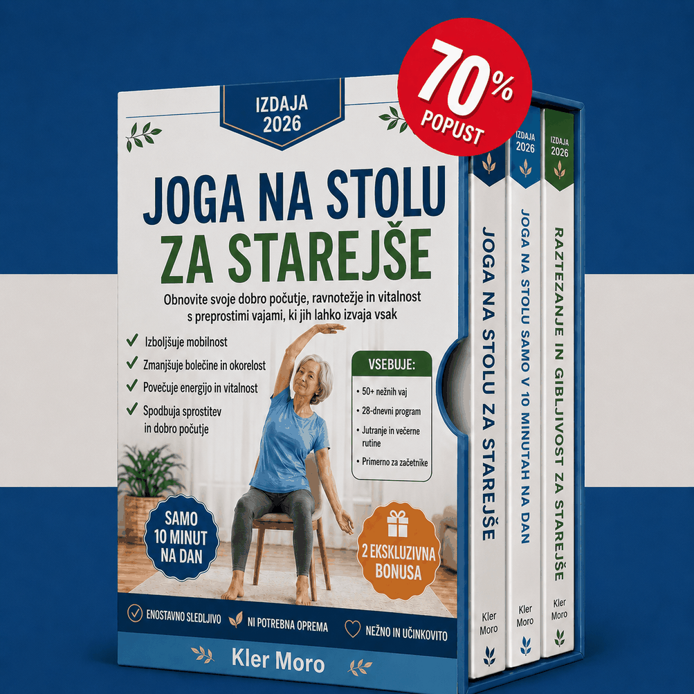 Paket Joga na stolu za starejše