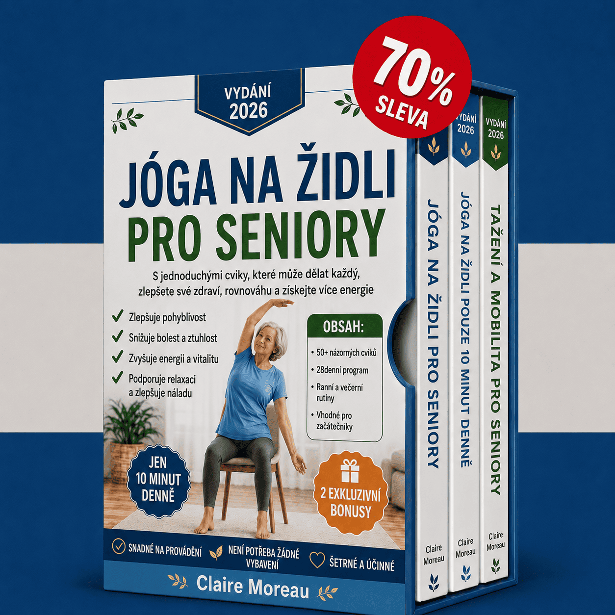 Sada Jóga na židli pro seniory
